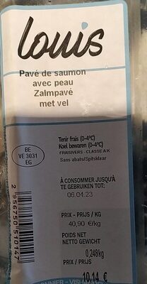 Pavé de saumon avec peau - Product - fr