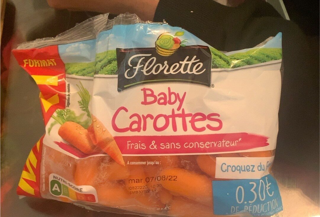 Baby carottes - Product - fr