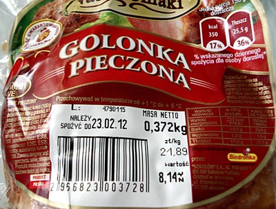 Golonka Pieczona - Produit - pl