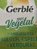Hamburguesa bulgur, espelta y verduras - Producte