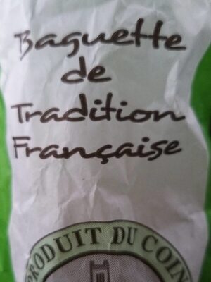 Baguette de tradition française - Produit