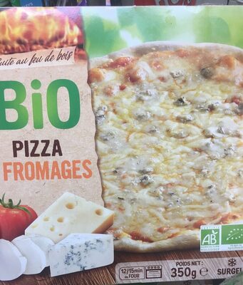 Pizza bio 3 fromages - Product - fr