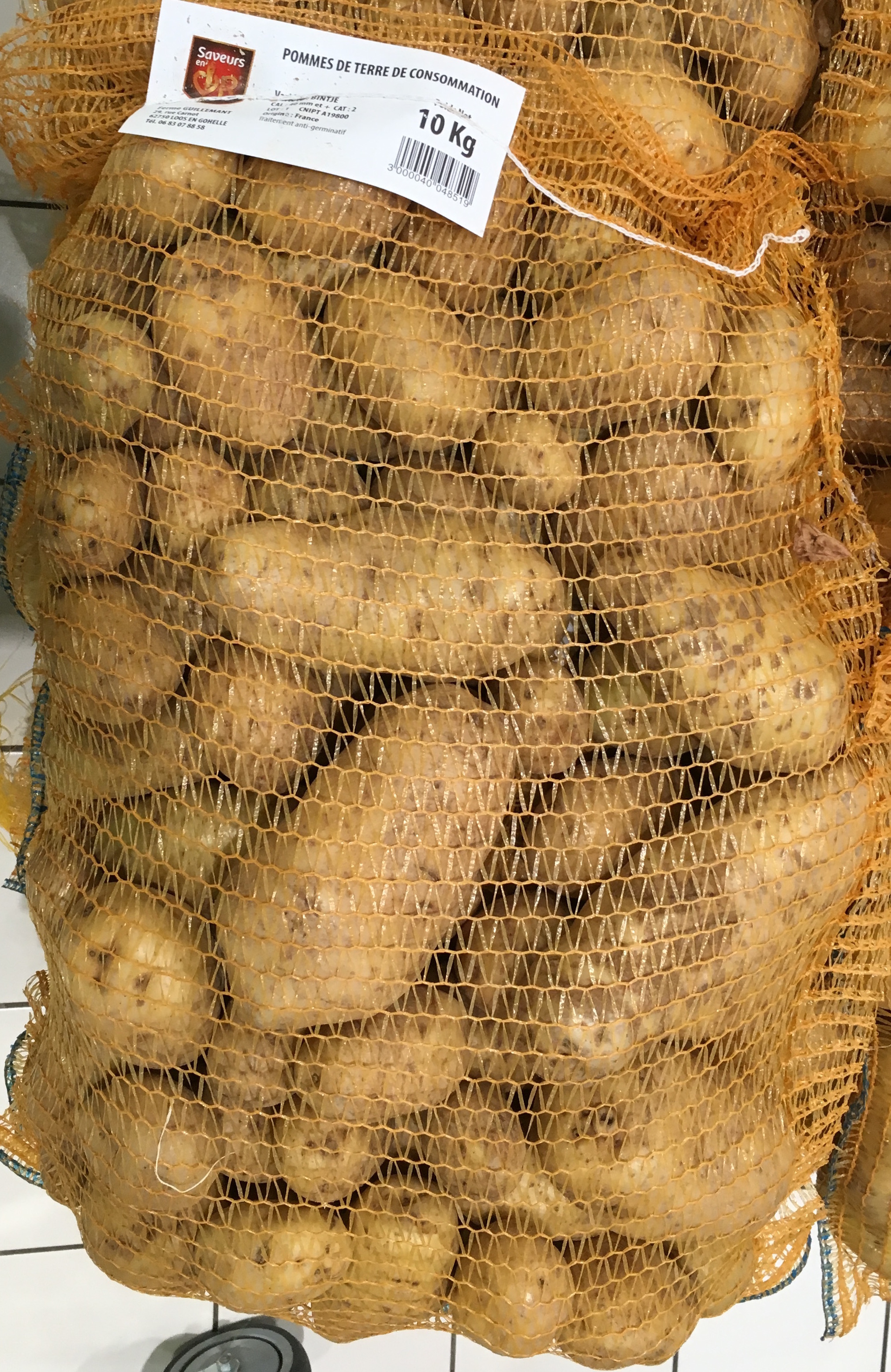 Pommes de terre de consommation - Produkt - fr