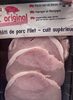 Roti de porc filet - نتاج