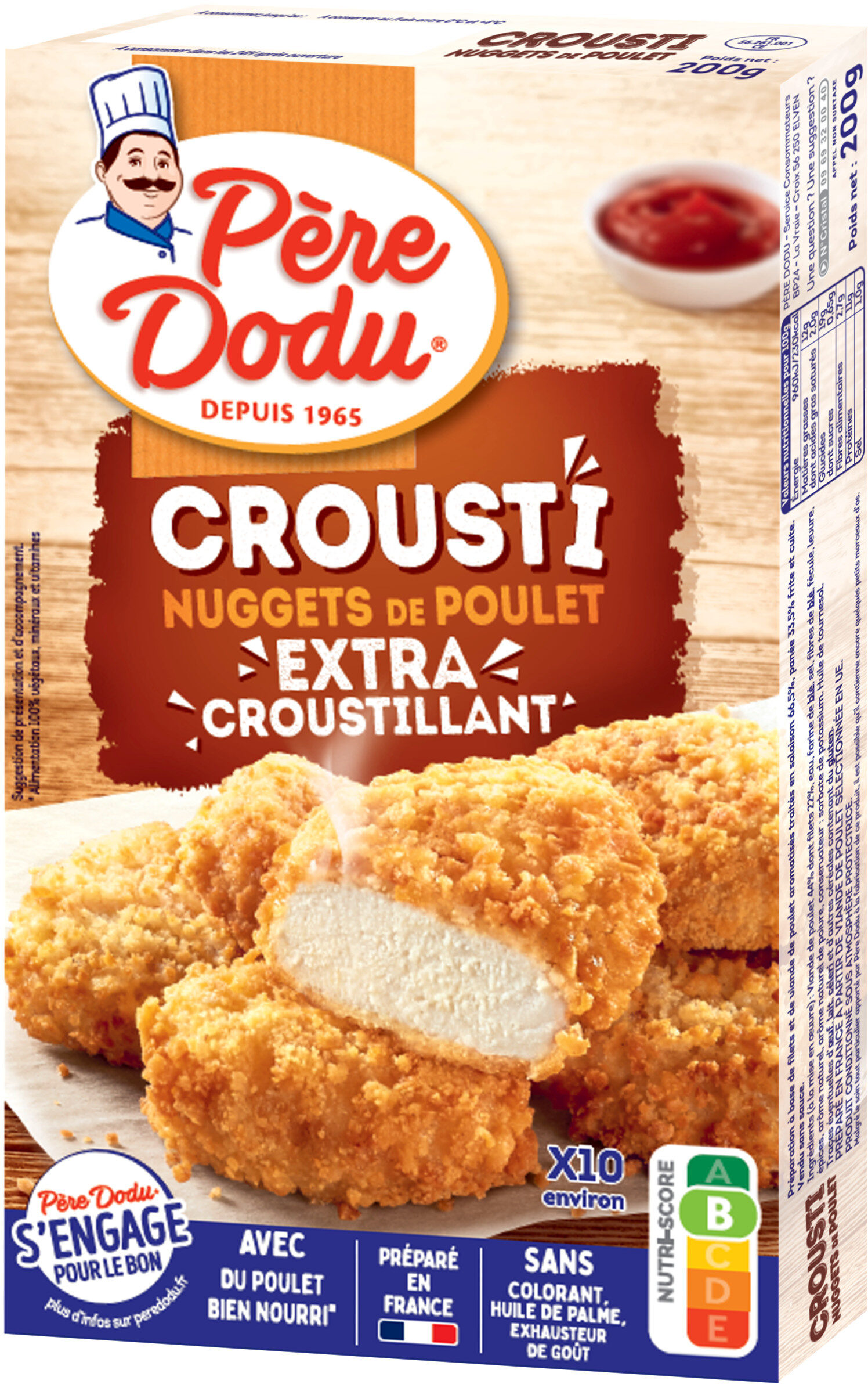 Crousti nuggets de poulet - Produkt - fr