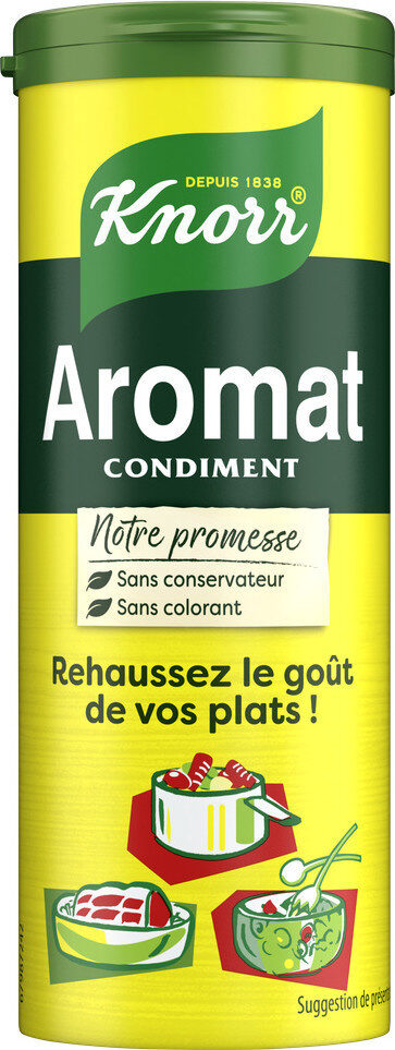 Knorr Assaisonnement En Poudre Aromat Tube 70g - Produit