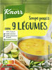 KNORR Soupe Déshydratée Passée aux 9 Légumes 105g - Product