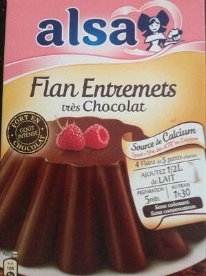 Flan Entremets très chocolat - Produit