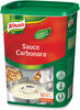 Knorr Sauce Carbonara Déshydraté 800g jusqu'à 5,3L - Producto