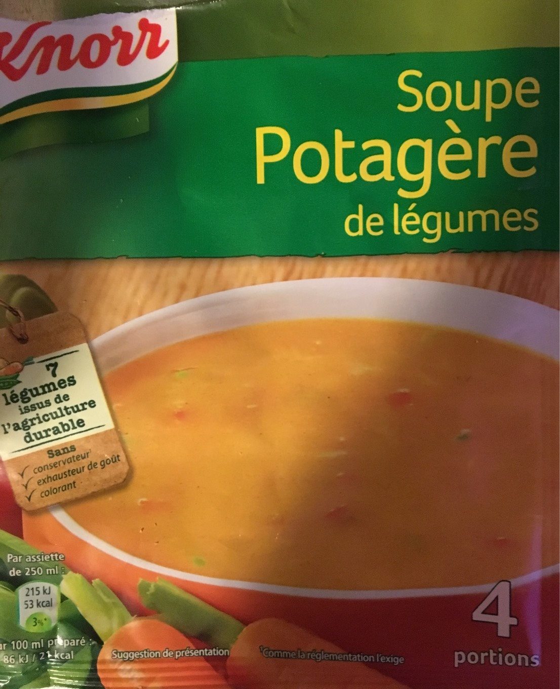 Soupe Potagère de Légumes - Produkt - fr