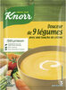 KNORR Soupe Déshydratée Douceur de 9 Légumes Touche de Crème 84g - Product