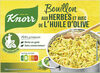 Knorr Bouillon Cube Herbes et Huile D'Olive Puget 15 Cubes - Produit