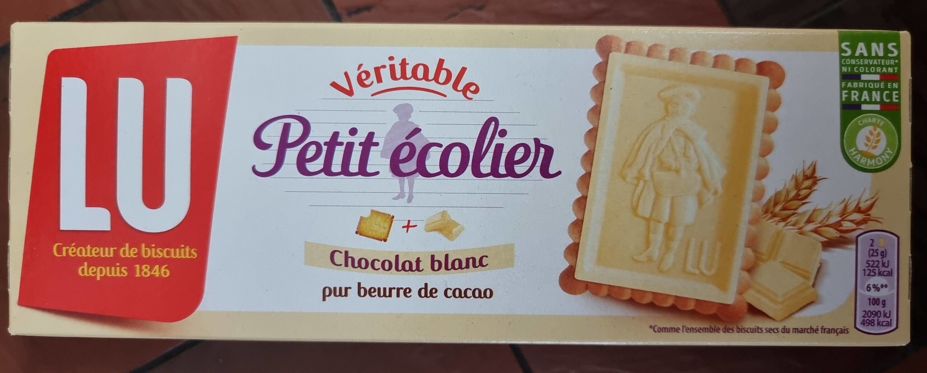 Véritable petit écolier Chocolat Blanc 150g - Produit