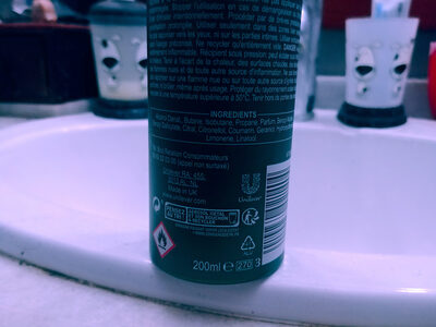 Brut Déodorant Homme Spray Original 200ml - Ingredients - fr