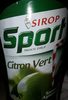Sirop Citron vert - Product