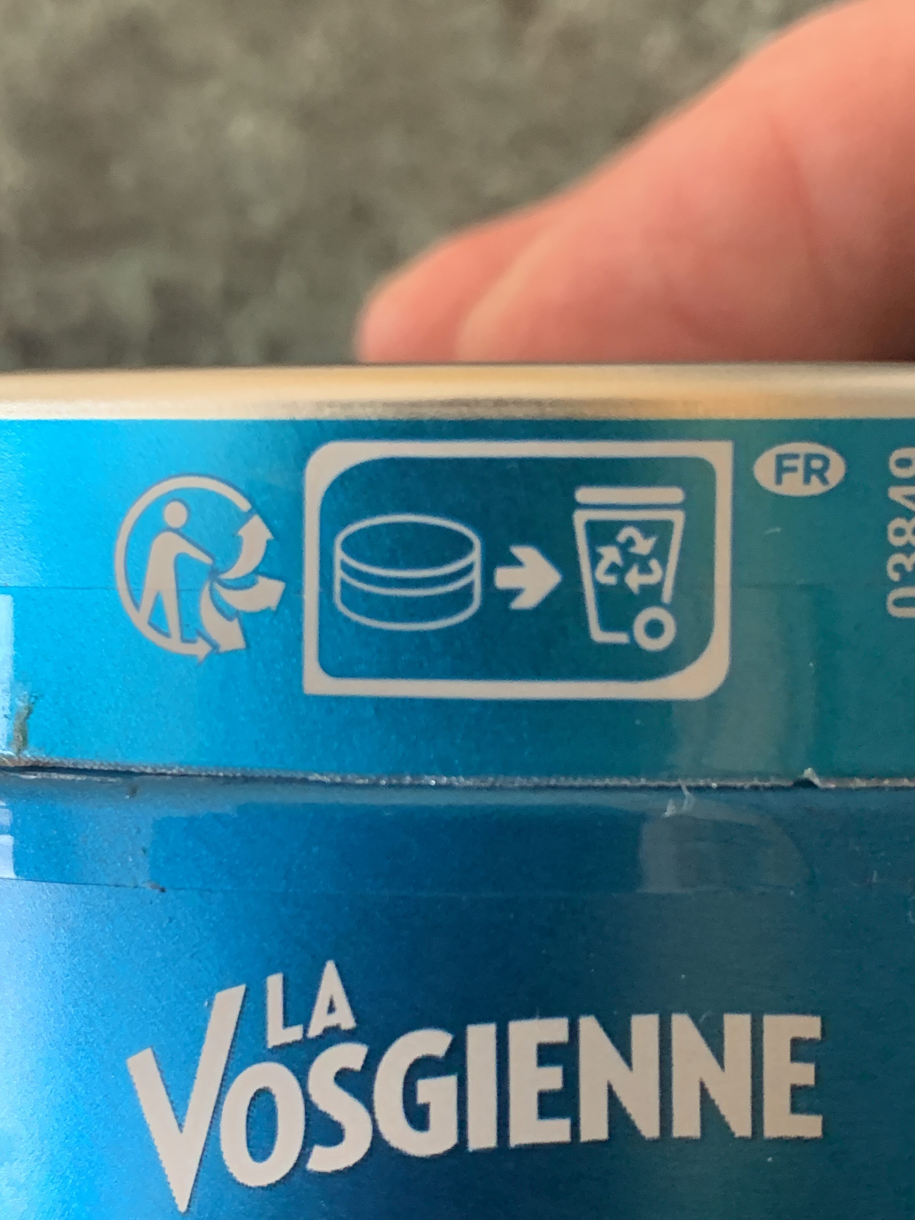 Bonbons à la sève de pin - Recycling instructions and/or packaging information