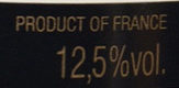 75CL Champagne Brut Reserve Taittinger - Nutrition facts - fr