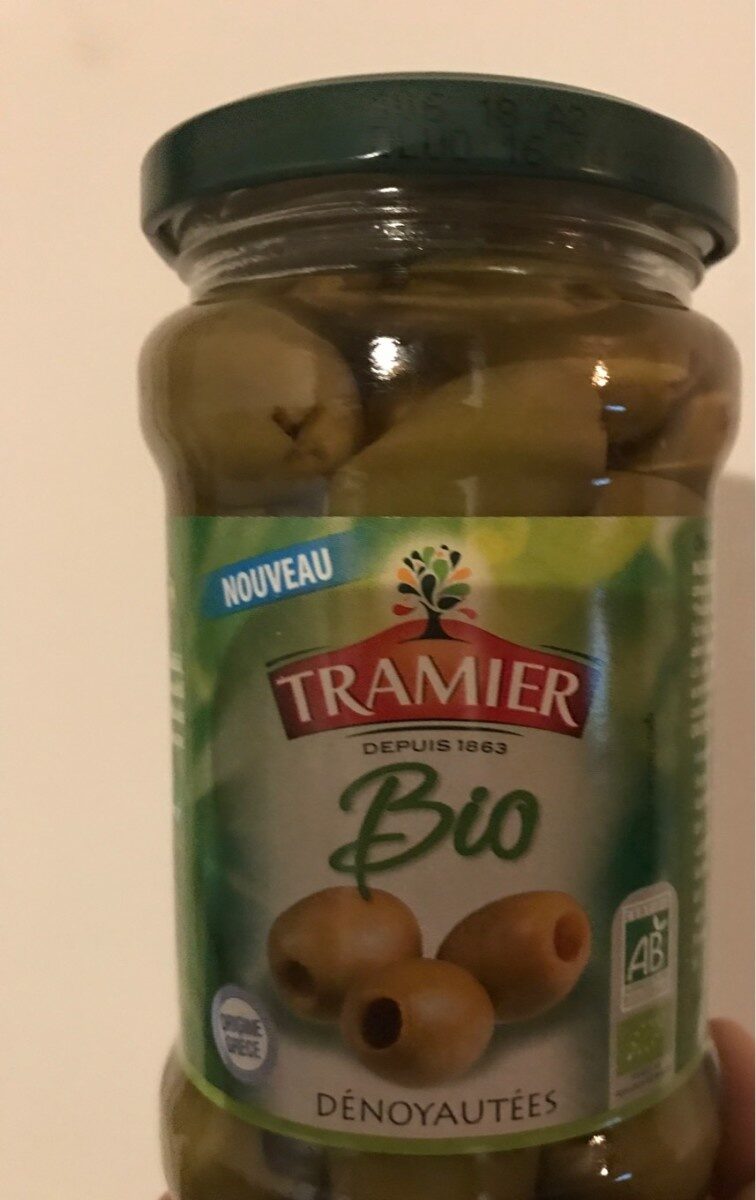 Olives vertes dénoyautées BIO - Produit
