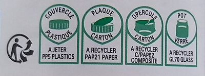 Nutella - Instrukcje dotyczące recyklingu i / lub informacje na temat opakowania - en