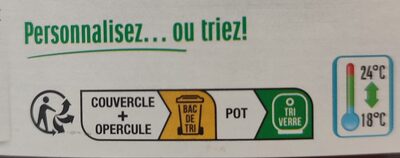 Nutella - Recycling instructions and/or packaging information - fr