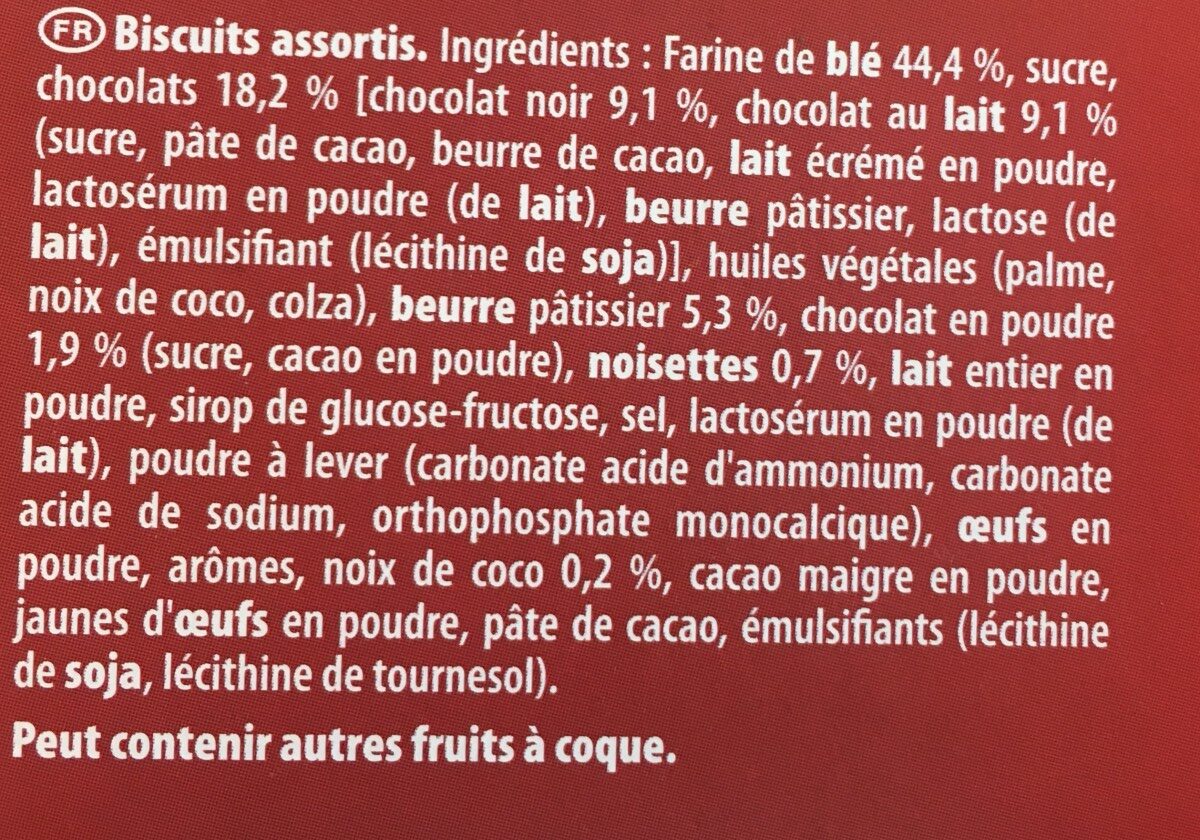 Biscuits Détente - Ingredients - fr