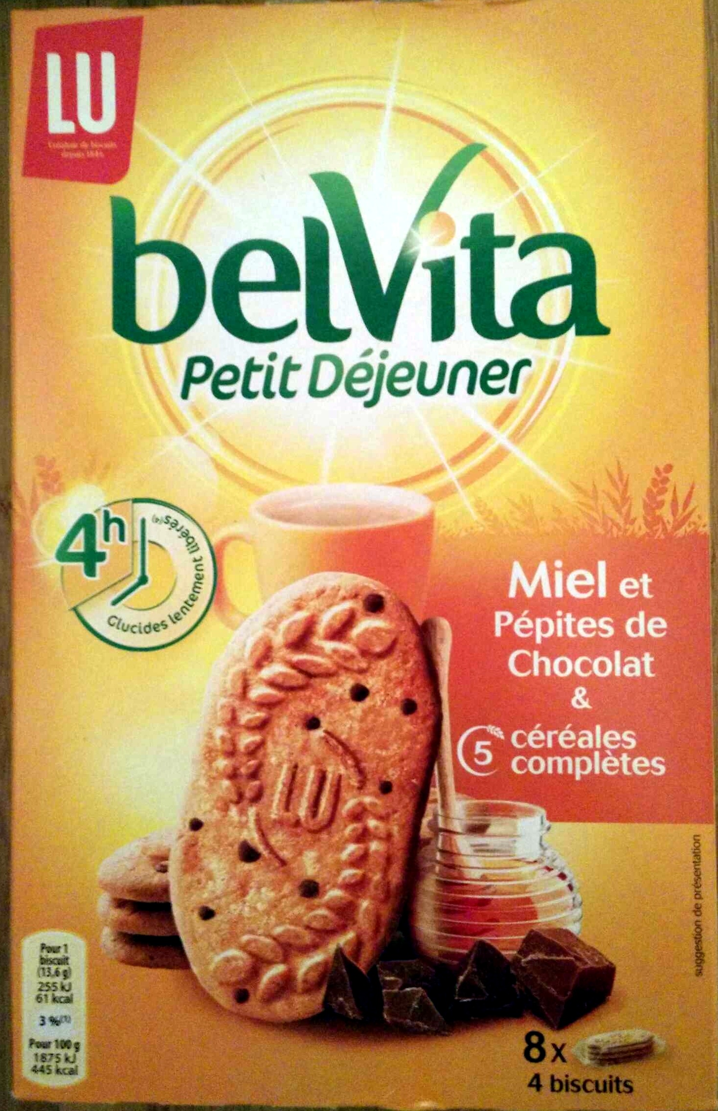 BelVita - Petit Déjeuner - Miel et Pépites de Chocolat - Product - fr