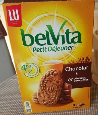 Belvita - Petit Déjeuner - Chocolat & 5 Céréales Complètes - Produit