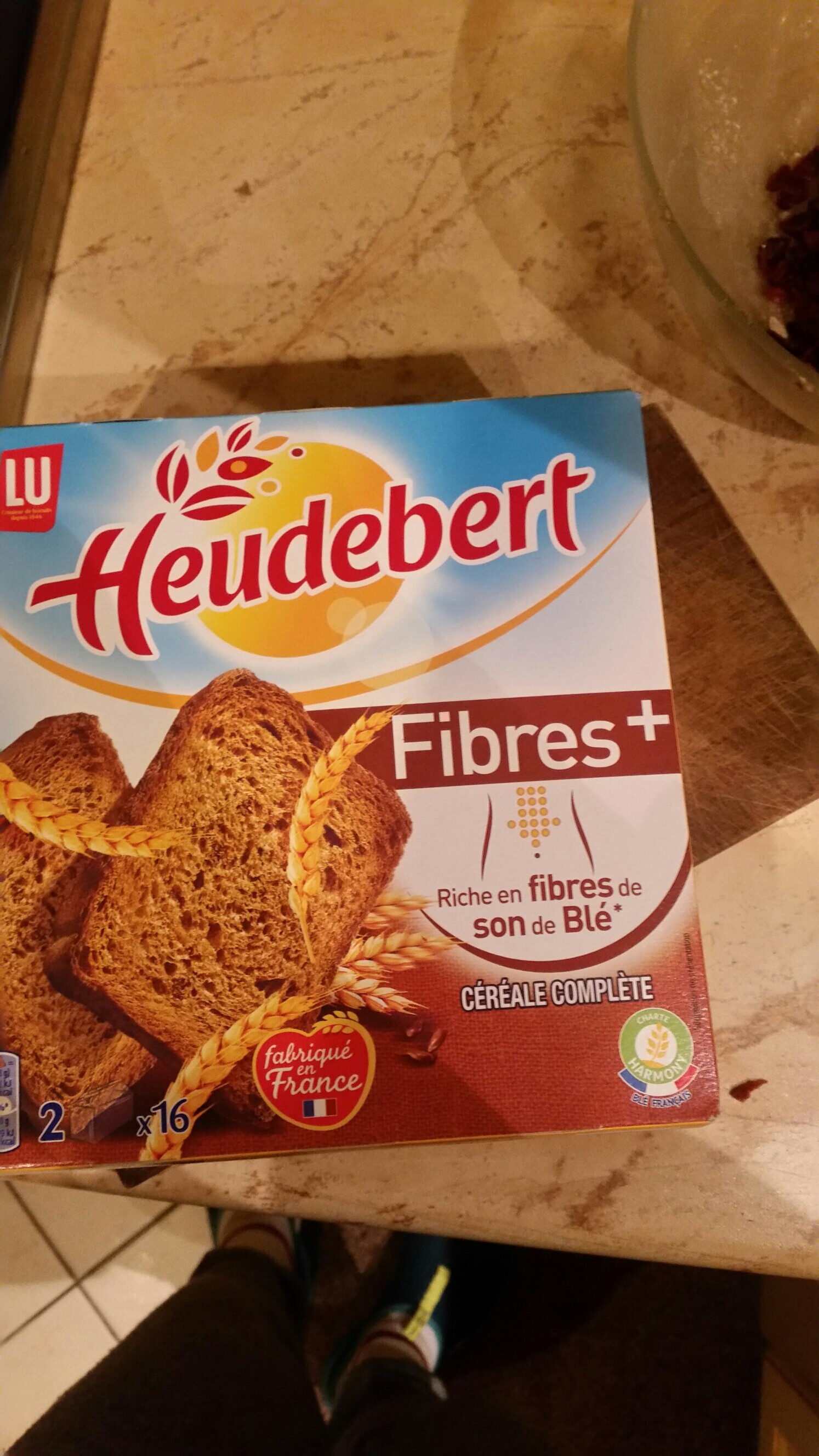 biscottes complete heudebert - Produit