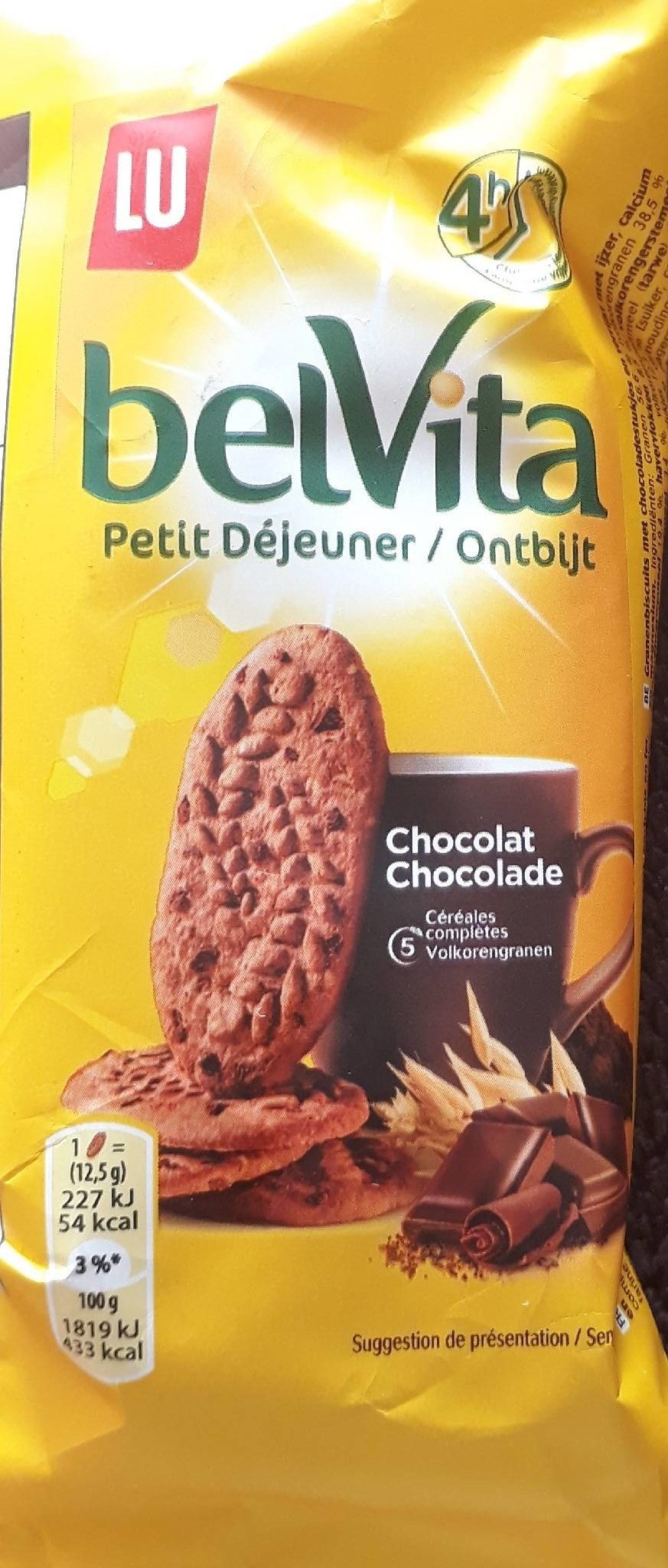 Belvita - Petit déjeuner pépites chocolat - Produit
