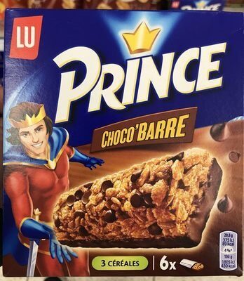 Prince Choco'🍫Barre - Barre céréalière au chocolat🍫 - Produit