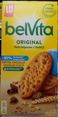 BelVita Original Petit Déjeuner pépites de chocolat - Product - fr