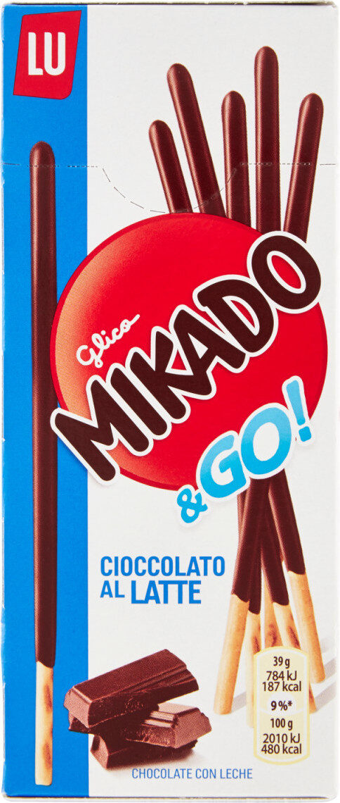 Glico Mikado & Go - Chocolat au lait - Produit