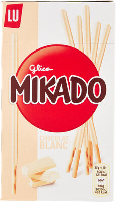 Mikado chocolat blanc - Produit