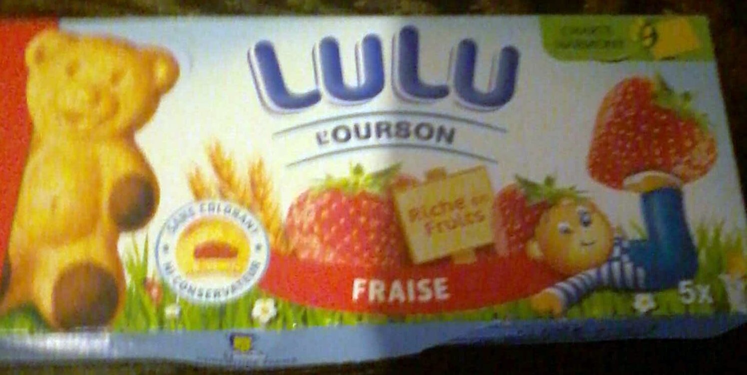 Lulu l'Ourson Fraise - Product - fr