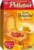Biscottes goût brioché - Les gourmands Pelletier - Producto