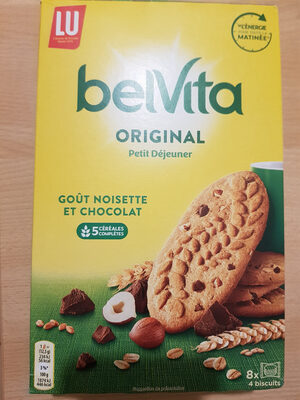 Belvita petit déjeuner goût noisette et chocolat - Produit