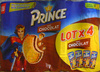 Lot de 4 paquets Prince Lu Goût Chocolat - Product