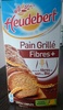 Pain grillé fibres + - Producto