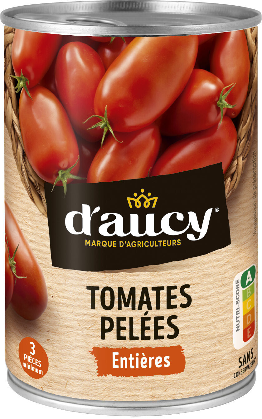 Daucy 235g tomates pelees - Produit