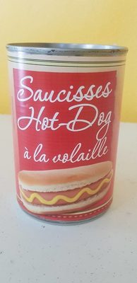 Saucisses Hot Dog à la volaille - Produit