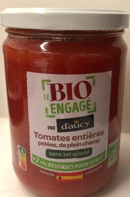 58cl tomates entières pelées de plein champ sans sel ajoute bio - Instruction de recyclage et/ou informations d'emballage
