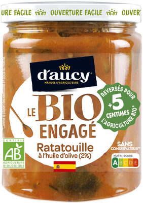 Ratatouille cuisinée huile d olive vierge - Product - fr