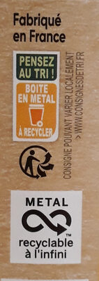 285g MAIS SRP ULTRA CROQUANT - Recycling instructions and/or packaging information - fr