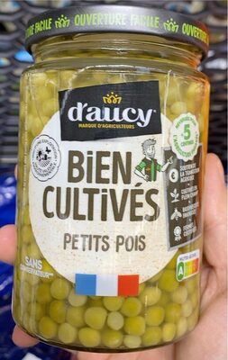 Petits pois bien cultives d'aucy 42.5cl - Recycling instructions and/or packaging information - fr