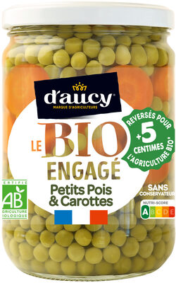 58cl pois carottes rondelle bio - Produkt - fr