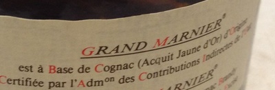 Grand Marnier - Ingredients