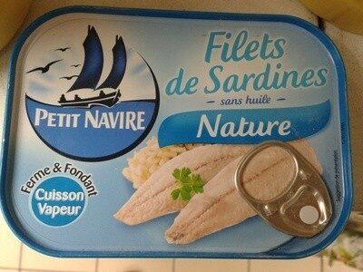 Filets de Sardines (Nature) - Product - fr