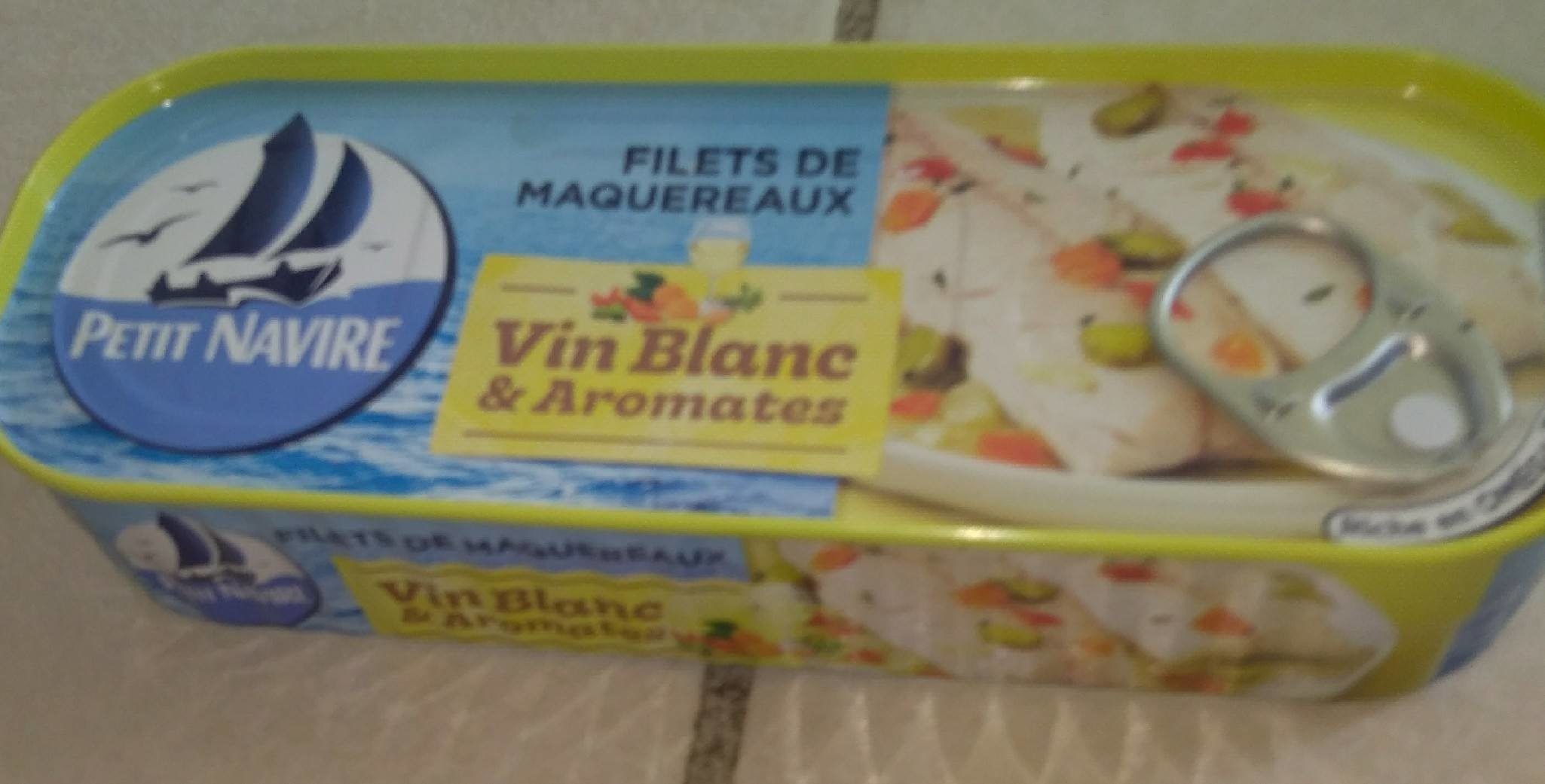 Filets de Maquereaux Vin Blanc & Aromates - Product - fr