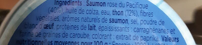 Rillettes de saumon - Ingredients - fr
