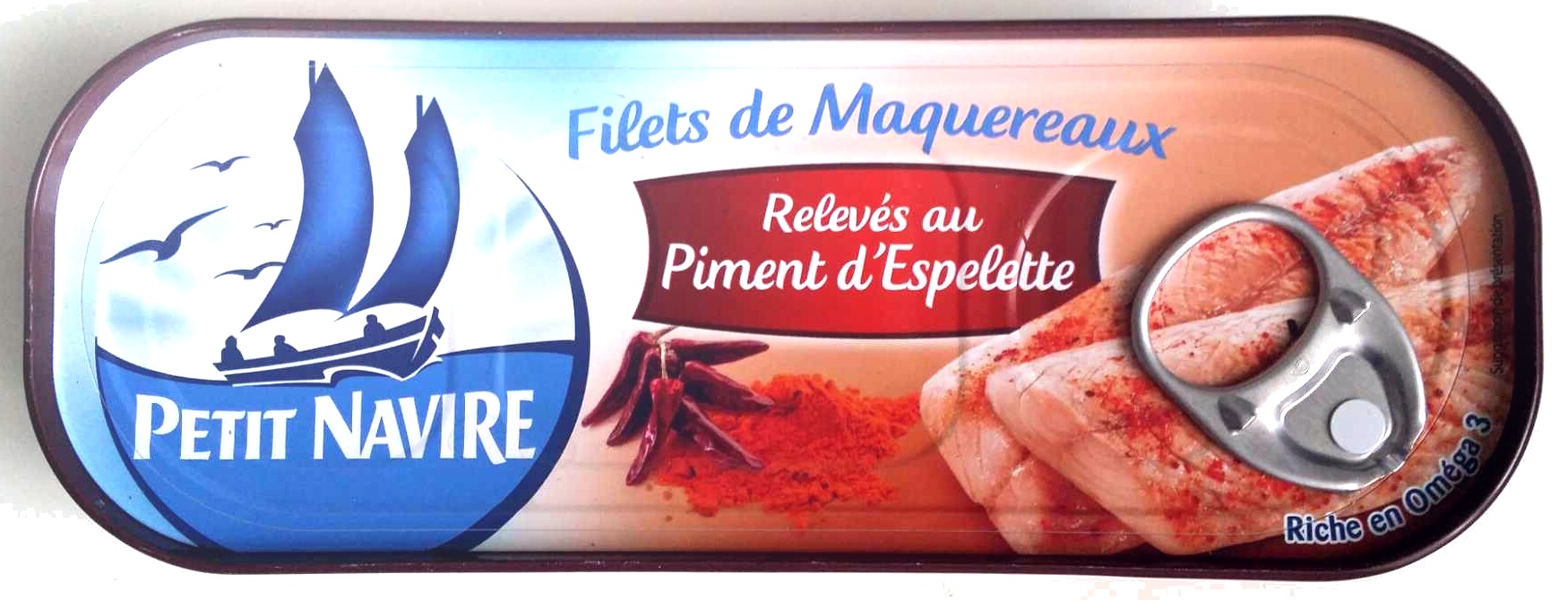 Filets de maquereaux relevés au piment d'Espelette - Produkt - fr